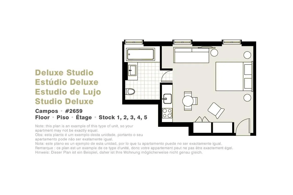 Lisbon Serviced Apartments - Campos 0*,  Португалия